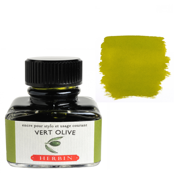 Herbin Fountain Pen Ink 30ml Bottle -40 Colors