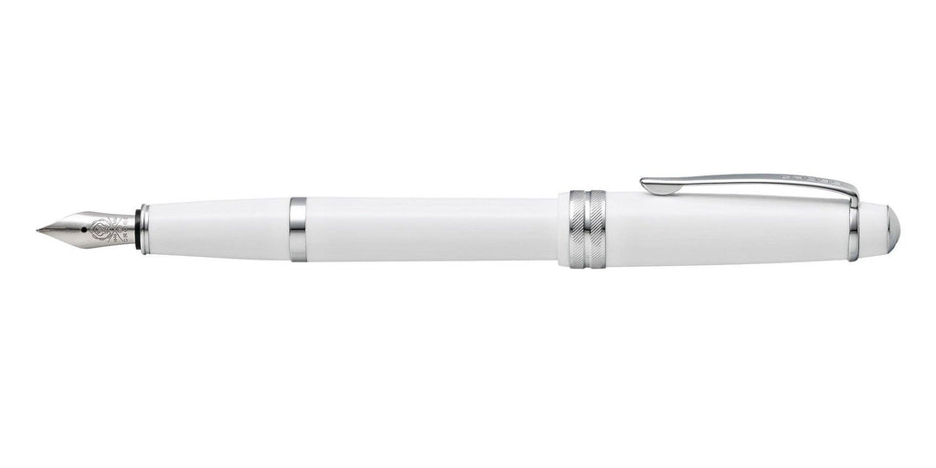 Bailey Light™ Polished White Resin Fine Nib Fountain Pen