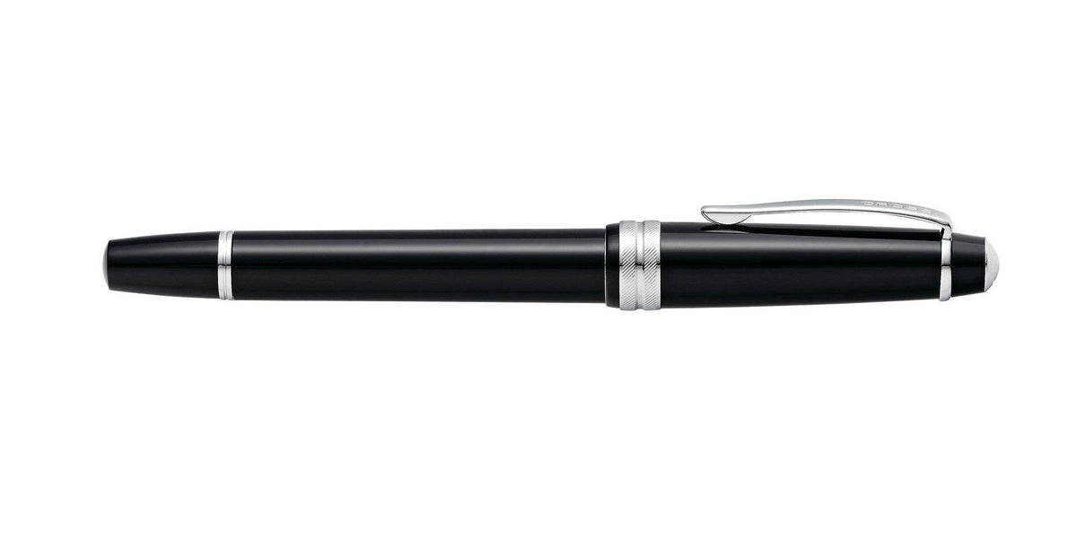 Bailey Light™ Polished Black Resin Extra-Fine Nib Fountain Pen