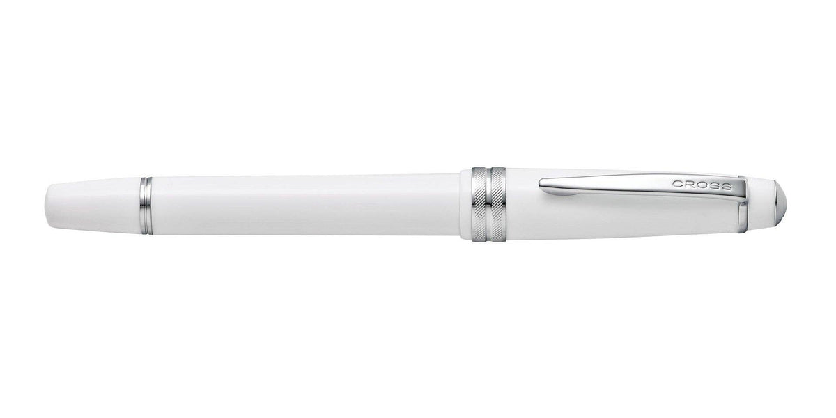 Bailey Light™ Polished White Resin Fine Nib Fountain Pen