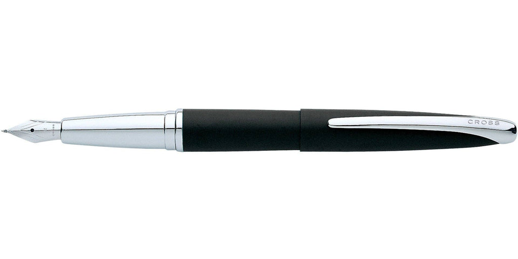 ATX® Basalt Black Stainless Steel Fine Nib Fountain Pen