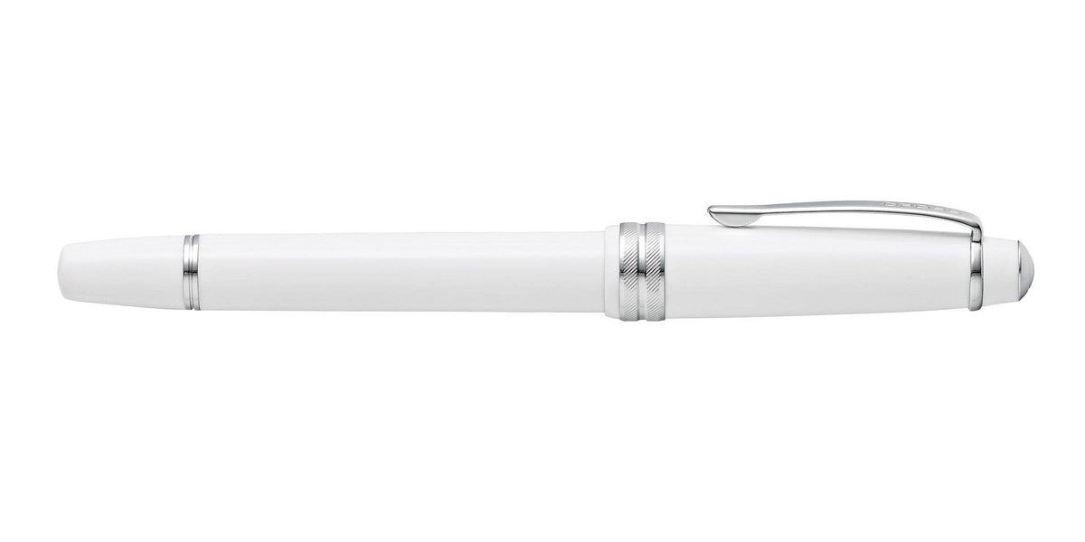 Bailey Light™ Polished White Resin Fine Nib Fountain Pen