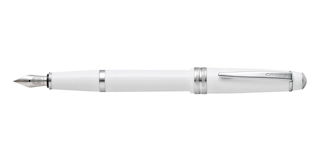 Bailey Light™ Polished White Resin Fine Nib Fountain Pen