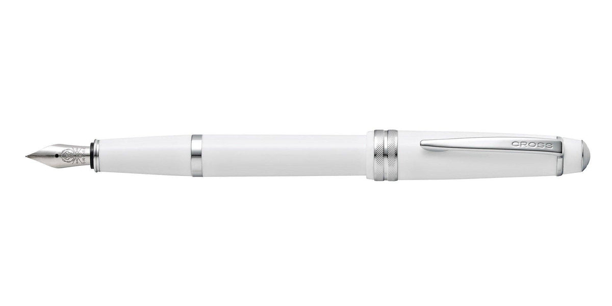 Bailey Light™ Polished White Resin Fine Nib Fountain Pen